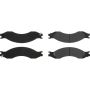 CENTRIC PARTS 106.10100 Posi Quiet Extended Wear Brake Pads with Shims and Hardware