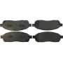 CENTRIC PARTS 106.10110 Posi Quiet Extended Wear Brake Pads with Shims and Hardware