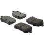 CENTRIC PARTS 106.10210 Posi Quiet Extended Wear Brake Pads with Shims and Hardware