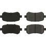 CENTRIC PARTS 106.10210 Posi Quiet Extended Wear Brake Pads with Shims and Hardware
