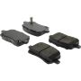 CENTRIC PARTS 106.10280 Posi Quiet Extended Wear Brake Pads with Shims and Hardware
