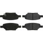 CENTRIC PARTS 106.10330 Posi Quiet Extended Wear Brake Pads with Shims and Hardware