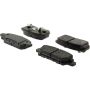 CENTRIC PARTS 106.10370 Posi Quiet Extended Wear Brake Pads with Shims and Hardware