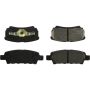 CENTRIC PARTS 106.10370 Posi Quiet Extended Wear Brake Pads with Shims and Hardware