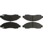 CENTRIC PARTS 106.10390 Posi Quiet Extended Wear Brake Pads with Shims and Hardware