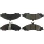 CENTRIC PARTS 106.10430 Posi Quiet Extended Wear Brake Pads with Shims and Hardware