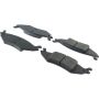 CENTRIC PARTS 106.10460 Posi Quiet Extended Wear Brake Pads with Shims and Hardware