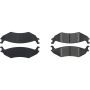 CENTRIC PARTS 106.10460 Posi Quiet Extended Wear Brake Pads with Shims and Hardware