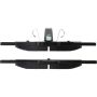 CENTRIC PARTS 106.10470 Posi Quiet Extended Wear Brake Pads with Shims and Hardware