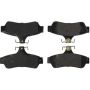 CENTRIC PARTS 106.10481 Posi Quiet Extended Wear Brake Pads with Shims