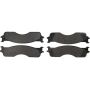 CENTRIC PARTS 106.10540 Posi Quiet Extended Wear Brake Pads with Shims and Hardware