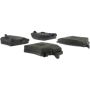 CENTRIC PARTS 106.10570 Posi Quiet Extended Wear Brake Pads with Shims and Hardware