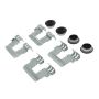 CENTRIC PARTS 106.10570 Posi Quiet Extended Wear Brake Pads with Shims and Hardware