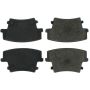 CENTRIC PARTS 106.10570 Posi Quiet Extended Wear Brake Pads with Shims and Hardware