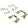 CENTRIC PARTS 106.10572 Posi Quiet Extended Wear Brake Pads with Shims and Hardware
