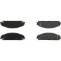CENTRIC PARTS 106.10580 Posi Quiet Extended Wear Brake Pads with Shims and Hardware