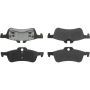 CENTRIC PARTS 106.10600 Posi Quiet Extended Wear Brake Pads with Shims and Hardware