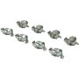 CENTRIC PARTS 106.10670 Posi Quiet Extended Wear Brake Pads with Shims and Hardware