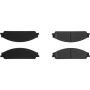 CENTRIC PARTS 106.10700 Posi Quiet Extended Wear Brake Pads with Shims and Hardware