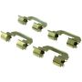 CENTRIC PARTS 106.10740 Posi Quiet Extended Wear Brake Pads with Shims and Hardware