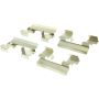 CENTRIC PARTS 106.10760 Posi Quiet Extended Wear Brake Pads with Shims and Hardware