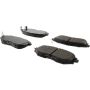 CENTRIC PARTS 106.10780 Posi Quiet Extended Wear Brake Pads with Shims and Hardware