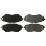 CENTRIC PARTS 106.10780 Posi Quiet Extended Wear Brake Pads with Shims and Hardware