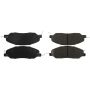 CENTRIC PARTS 106.10810 Posi Quiet Extended Wear Brake Pads with Shims and Hardware