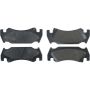 CENTRIC PARTS 106.10850 Posi Quiet Extended Wear Brake Pads with Shims and Hardware