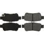 CENTRIC PARTS 106.10880 Posi Quiet Extended Wear Brake Pads with Shims and Hardware
