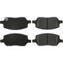 CENTRIC PARTS 106.10930 Posi Quiet Extended Wear Brake Pads with Shims and Hardware