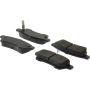 CENTRIC PARTS 106.11000 Posi Quiet Extended Wear Brake Pads with Shims and Hardware