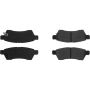 CENTRIC PARTS 106.11000 Posi Quiet Extended Wear Brake Pads with Shims and Hardware