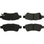 CENTRIC PARTS 106.11010 Posi Quiet Extended Wear Brake Pads with Shims and Hardware