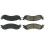 CENTRIC PARTS 106.11580 Posi Quiet Extended Wear Brake Pads with Shims and Hardware