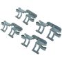 CENTRIC PARTS 106.11610 Posi Quiet Extended Wear Brake Pads with Shims and Hardware