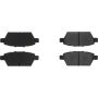 CENTRIC PARTS 106.11610 Posi Quiet Extended Wear Brake Pads with Shims and Hardware