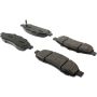 CENTRIC PARTS 106.11830 Posi Quiet Extended Wear Brake Pads with Shims and Hardware