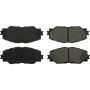 CENTRIC PARTS 106.12100 Posi Quiet Extended Wear Brake Pads with Shims and Hardware
