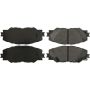 CENTRIC PARTS 106.12110 Posi Quiet Extended Wear Brake Pads with Shims and Hardware