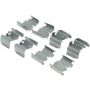 CENTRIC PARTS 106.12580 Posi Quiet Extended Wear Brake Pads with Shims and Hardware