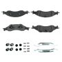 CENTRIC PARTS 106.12780 Posi Quiet Extended Wear Brake Pads with Shims and Hardware