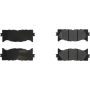 CENTRIC PARTS 106.12930 Posi Quiet Extended Wear Brake Pads with Shims and Hardware