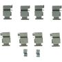 CENTRIC PARTS 106.13040 Posi Quiet Extended Wear Brake Pads with Shims and Hardware