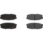 CENTRIC PARTS 106.13040 Posi Quiet Extended Wear Brake Pads with Shims and Hardware