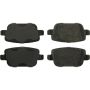 CENTRIC PARTS 106.13140 Posi Quiet Extended Wear Brake Pads with Shims and Hardware