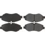 CENTRIC PARTS 106.13160 Posi Quiet Extended Wear Brake Pads with Shims and Hardware