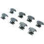 CENTRIC PARTS 106.13180 Posi Quiet Extended Wear Brake Pads with Shims and Hardware
