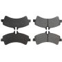 CENTRIC PARTS 106.13180 Posi Quiet Extended Wear Brake Pads with Shims and Hardware