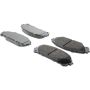 CENTRIC PARTS 106.13240 Posi Quiet Extended Wear Brake Pads with Shims and Hardware